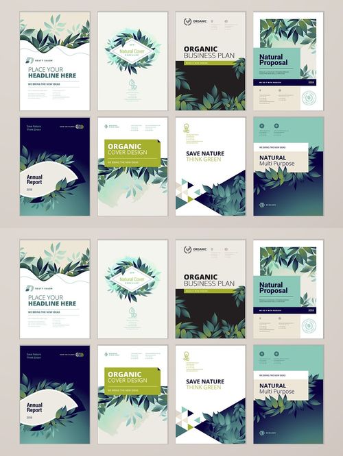 自然环境 有机产品 设计模板 宣传单 自然 环境 dm 宣传单平面设计 dm 宣传单平面设计